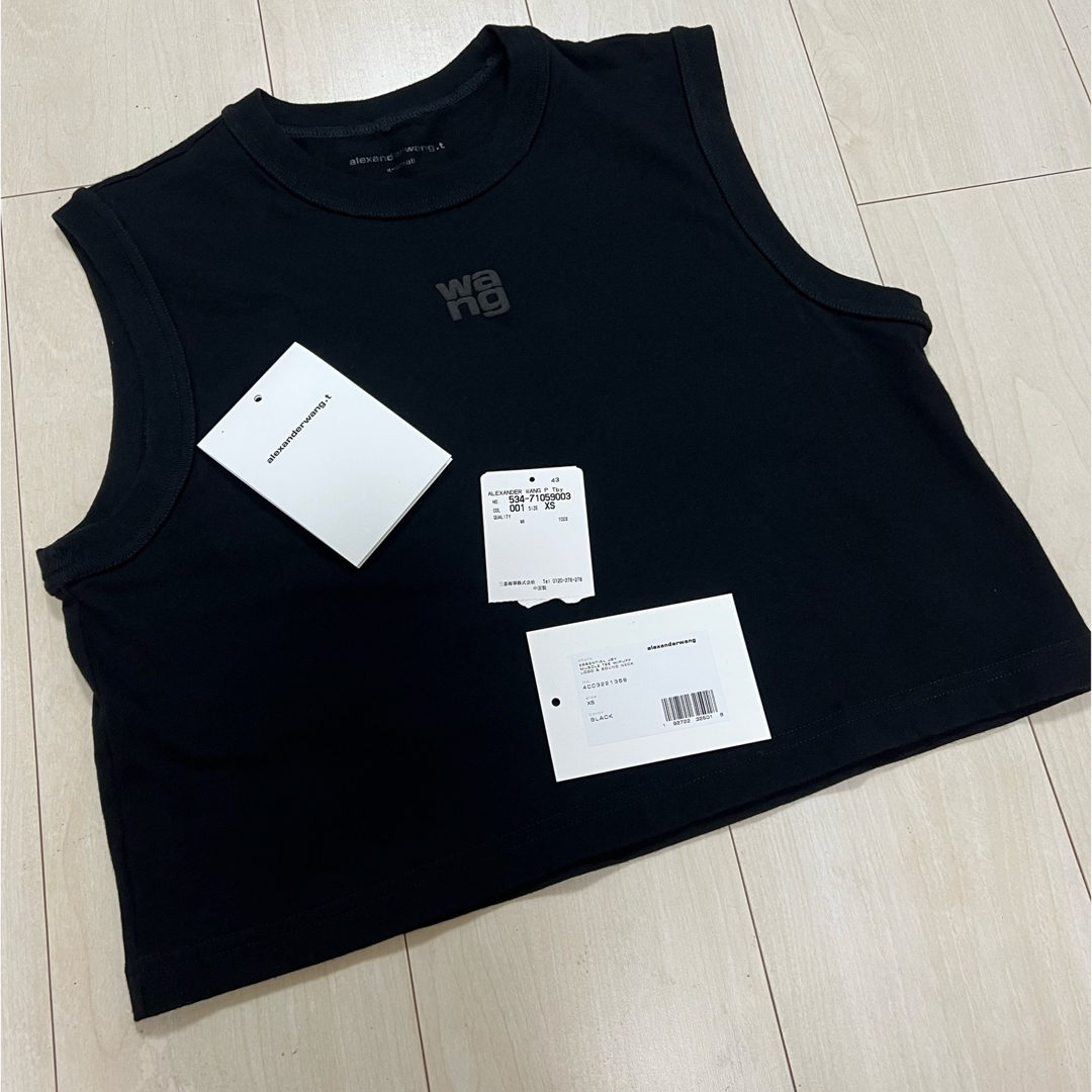 Alexander Wang - 国内百貨店購入アレキサンダーワン 黒タンクトップxs