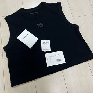 アレキサンダーワン(Alexander Wang)の国内百貨店購入アレキサンダーワン　黒タンクトップxs(タンクトップ)