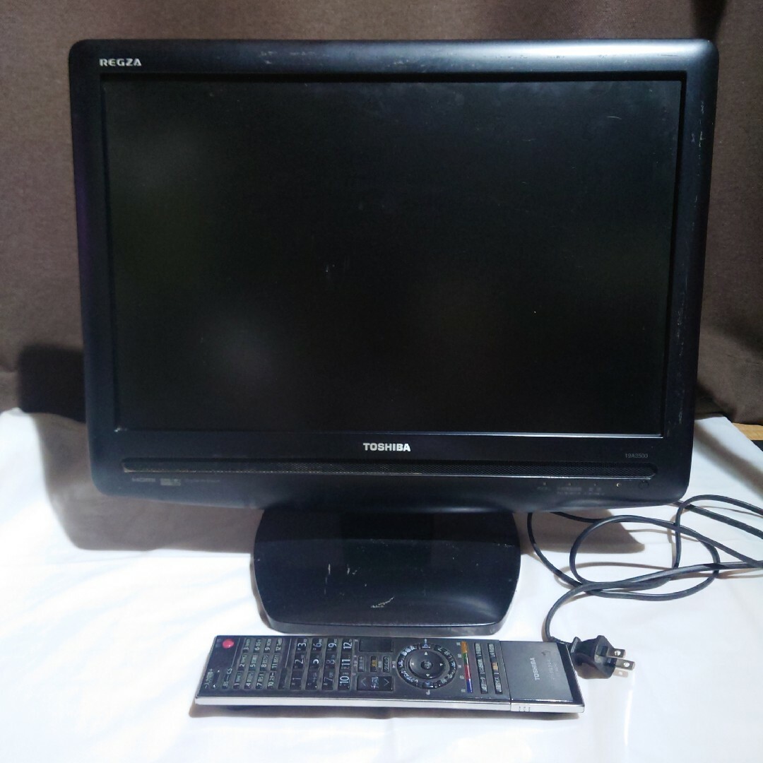 TOSHIBAレグザ（REGZA）19インチ液晶TV　19A3500