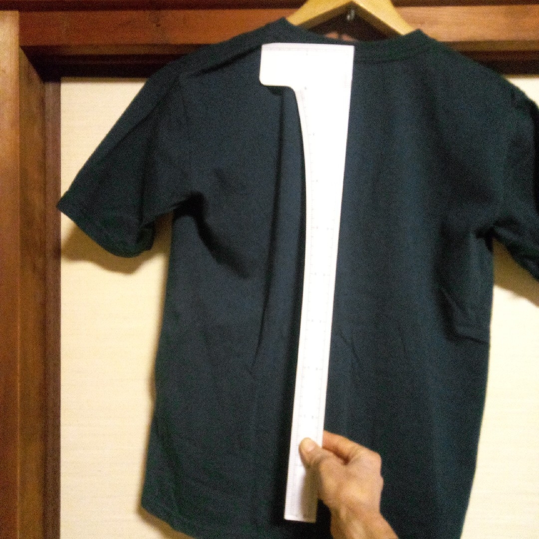 Tシャツ　ネイビー　美品　Lサイズ レディースのトップス(Tシャツ(半袖/袖なし))の商品写真