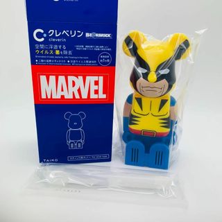 マーベル(MARVEL)の新品 クレベリン×ベアブリック マーベル MARVEL ウルヴァリン(キャラクターグッズ)