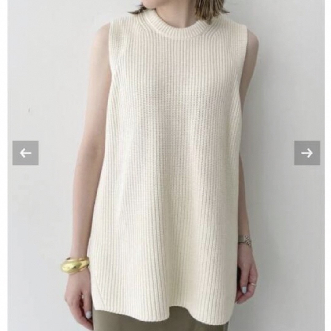 L'Appartement DEUXIEME CLASSE - L'Appartement Cotton Knit Vest の ...