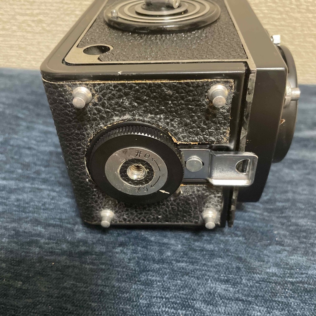 未使用　海鴎　4A型照相机　二眼レフカメラ