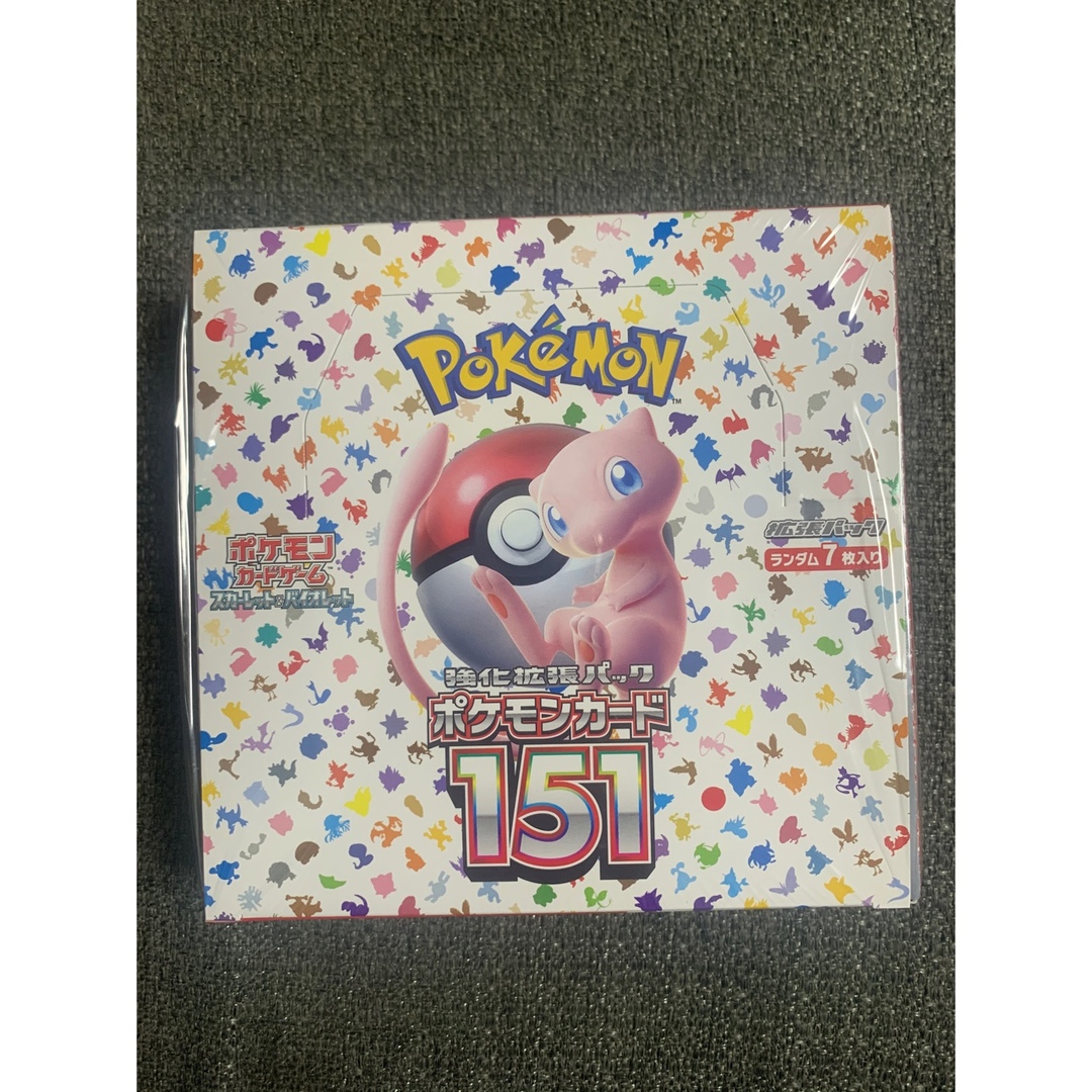 ポケモンカードゲーム 151  シュリンク付き　ボックス　BOX