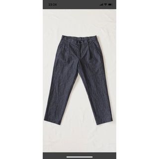 コモリ(COMOLI)の美品 un unbient COTTON WOOL ONE TUCK PANTS(スラックス)