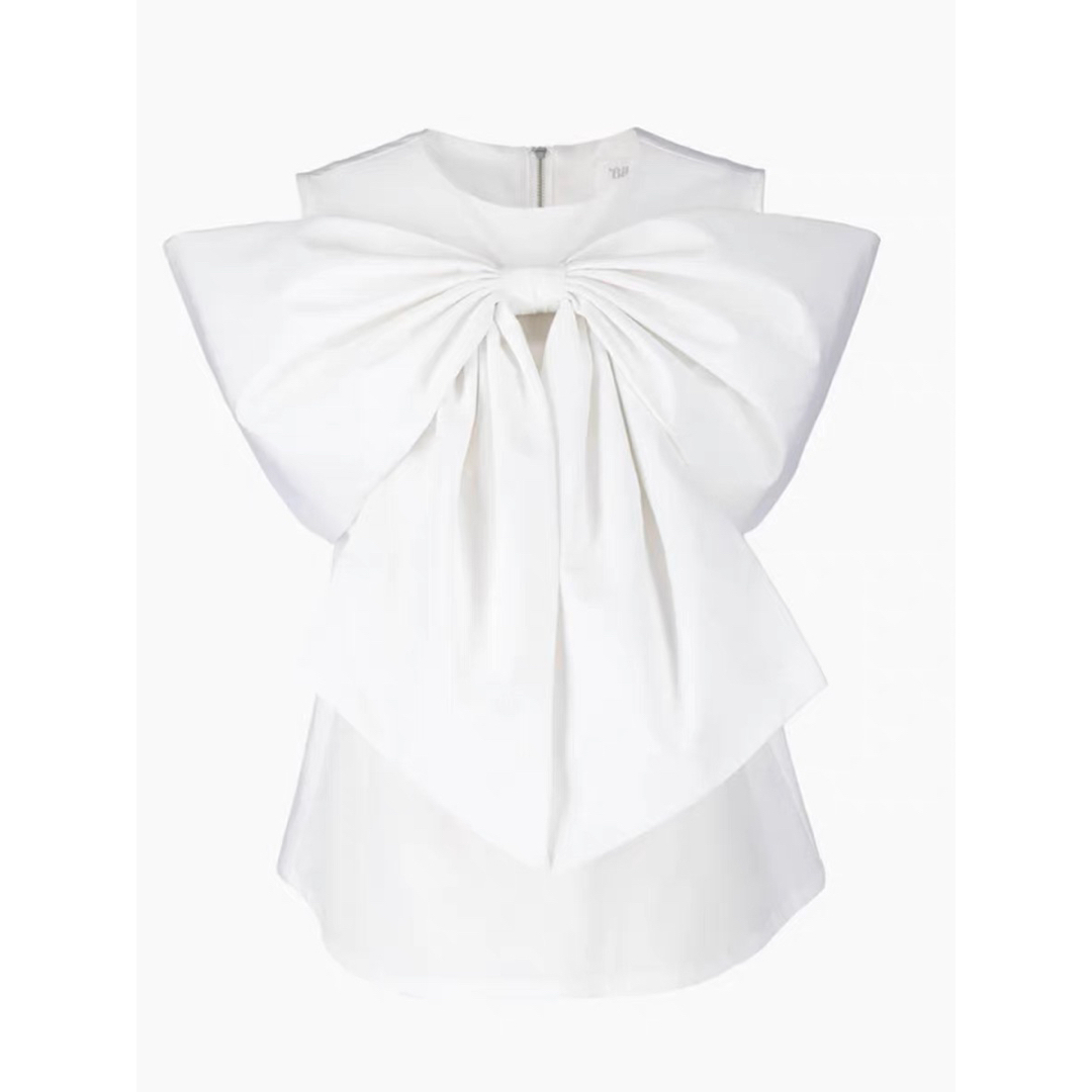 新品bibiy トップスリボンブラウスANNE RIBBON BLOUSE