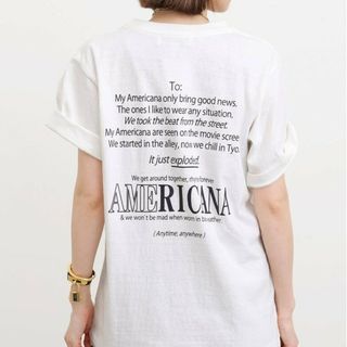 アパルトモンドゥーズィエムクラス(L'Appartement DEUXIEME CLASSE)のL'Appartement   Americana/アメリカーナ　T-SH新品(Tシャツ(半袖/袖なし))