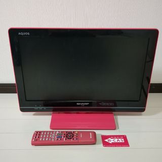 アクオス(AQUOS)のSHARP　AQUOS　液晶カラーテレビ　LC-19K5(テレビ)