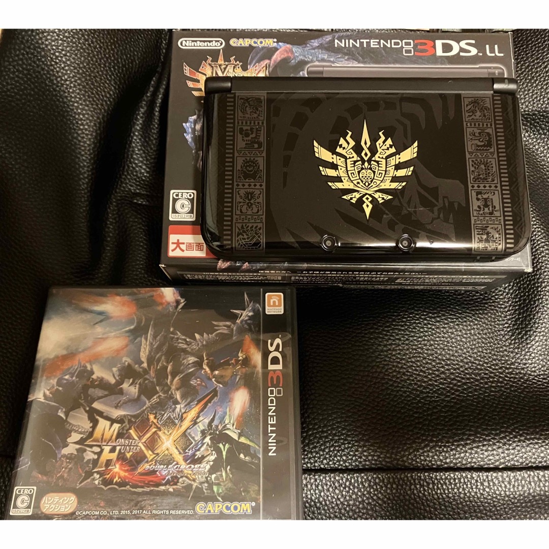 【美品】ニンテンドー3DSLL モンスターハンター ゴアマガラ 本体