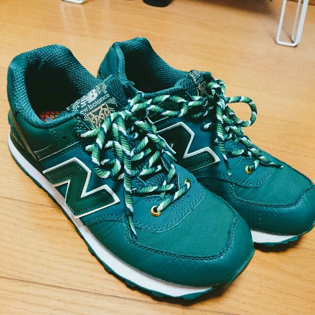 New Balance(ニューバランス)のnew blance ニューバランス 限定モデル 26.5 グリーン メンズの靴/シューズ(スニーカー)の商品写真