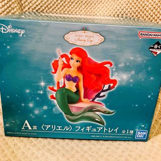 ディズニー(Disney)の一番くじ　アリエルフィギュアトレイ(キャラクターグッズ)