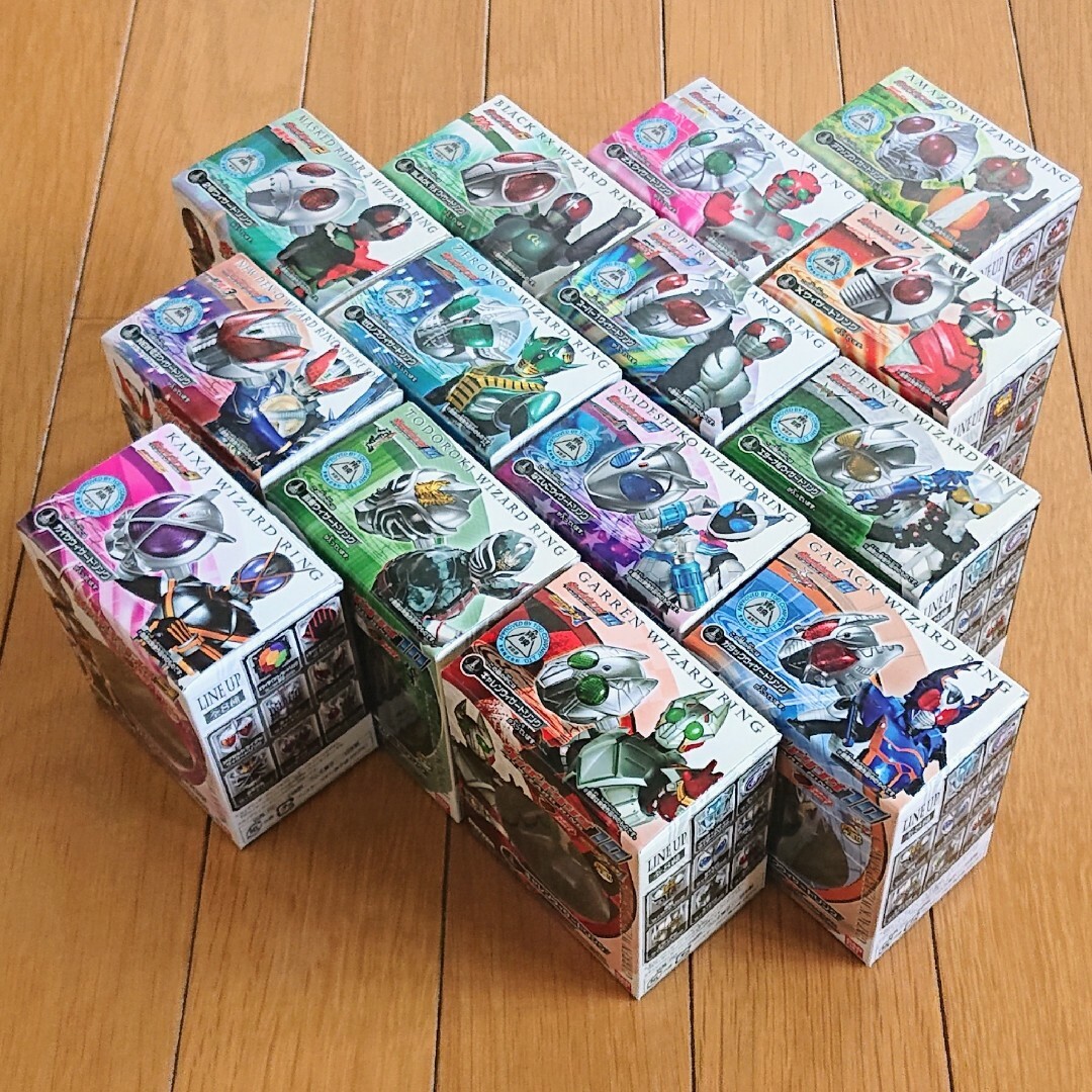 【未開封品】ウィザードリング （レジェンドライダー） １４種　食玩 4