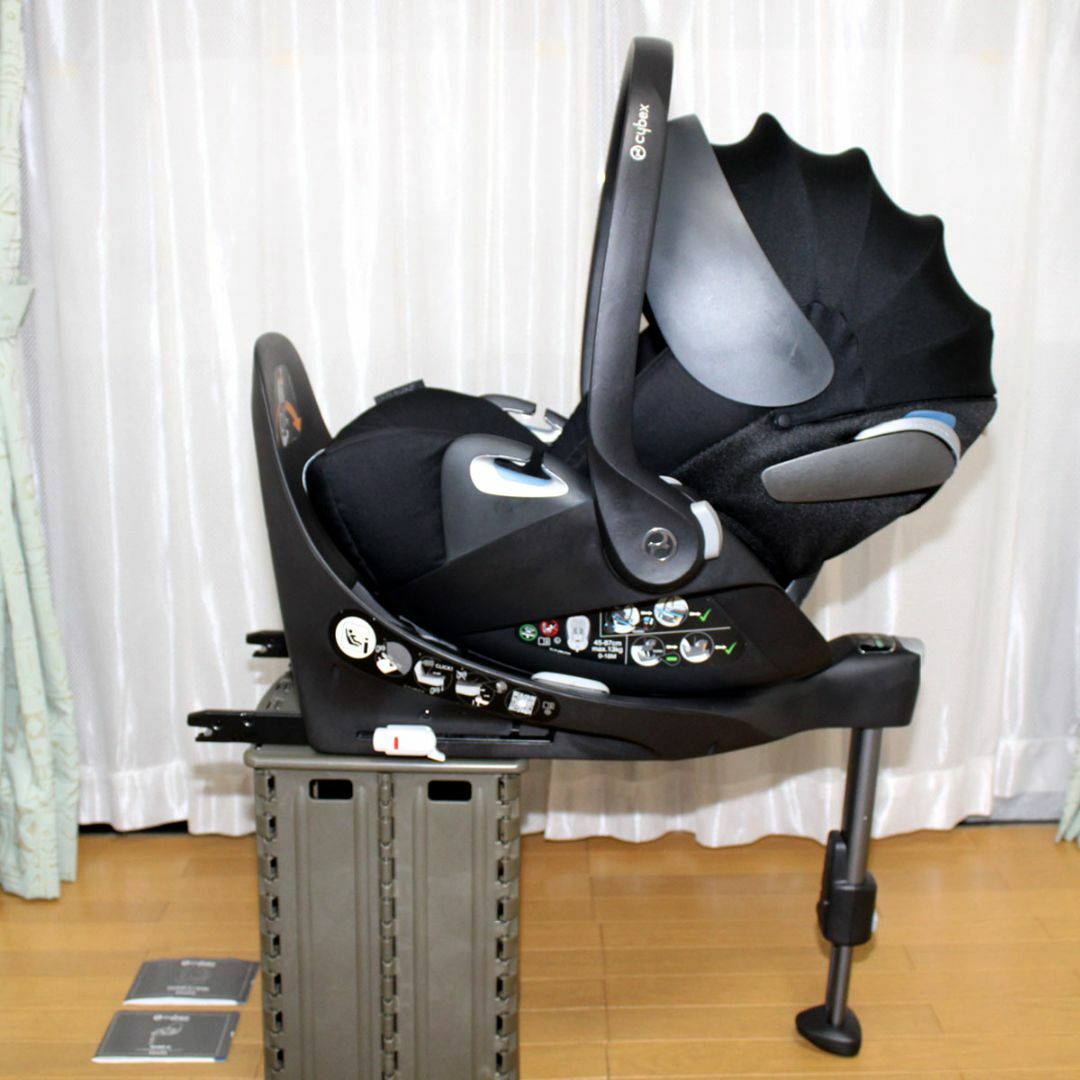野花 卯月 美品 cybexサイベックス クラウドZ i-Size+BASE Zベース