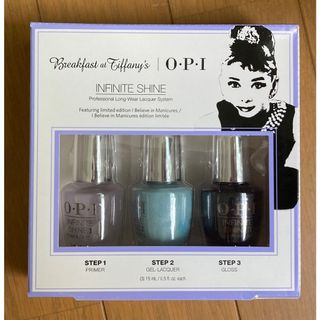 オーピーアイ(OPI)の⭐︎新品⭐︎OPIインフィニットシャイン＂ティファニーで朝食を＂セット(マニキュア)