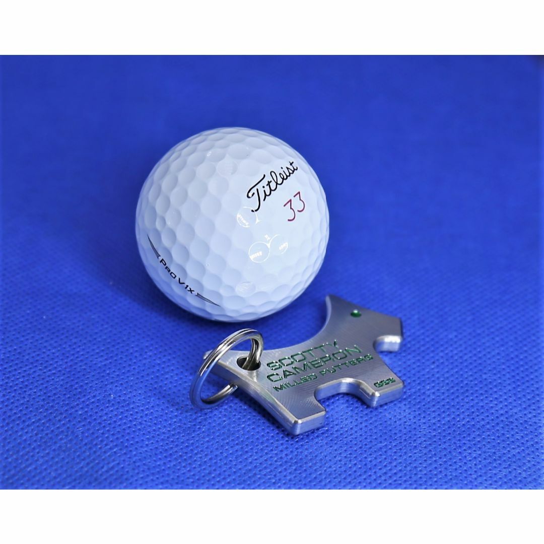 Scotty Cameron(スコッティキャメロン)の激レア★スコッティドッグGSSサークルT★マスターズマーカー スポーツ/アウトドアのゴルフ(その他)の商品写真