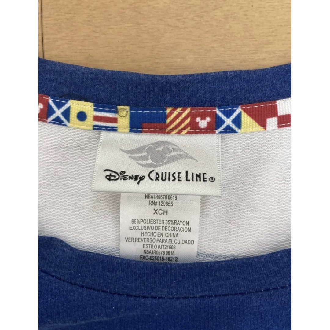 ディズニー　クルーズライン　長袖Tシャツ　レディース レディースのトップス(Tシャツ(長袖/七分))の商品写真