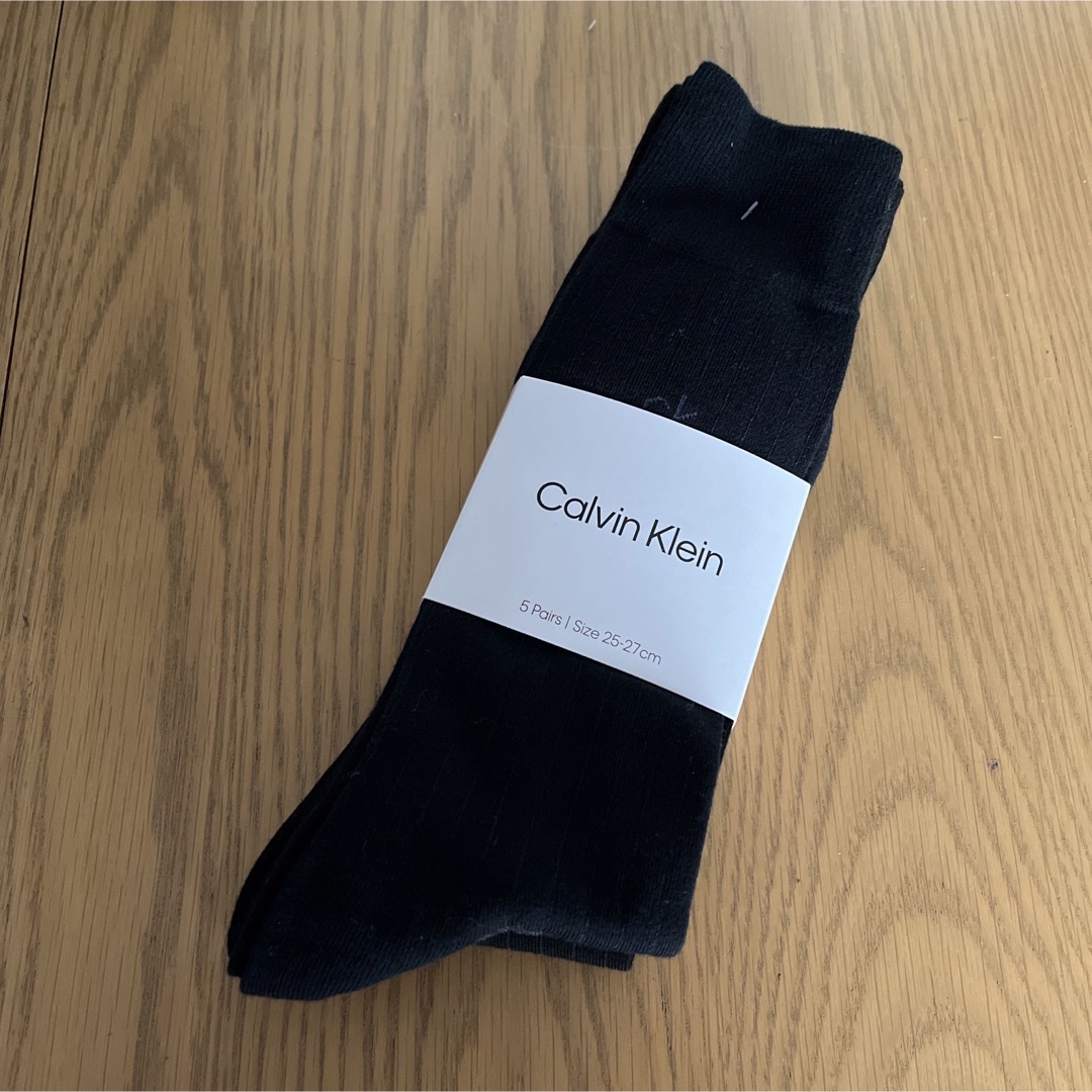 Calvin Klein(カルバンクライン)のコストコ購入品　カルバンクライン　靴下　5足セット　ドレスソックス　父の日 メンズのレッグウェア(ソックス)の商品写真