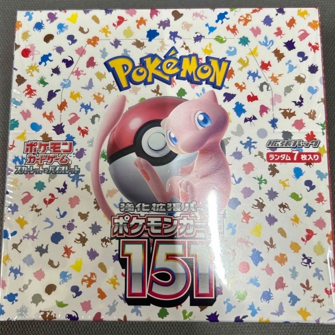 ポケモンカード151 1BOX シュリンク付き