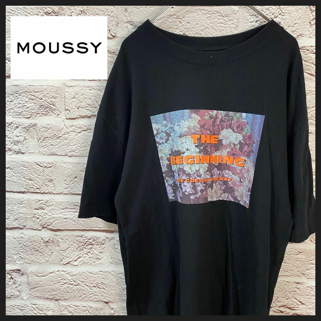 moussy(マウジー)のmoussy Tシャツ　半袖 メンズ　レディース　[ Free ] レディースのトップス(Tシャツ(半袖/袖なし))の商品写真