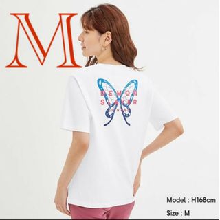 ジーユー(GU)の鬼滅の刃 Tシャツ GU 胡蝶しのぶ カナヲ Mサイズ(その他)