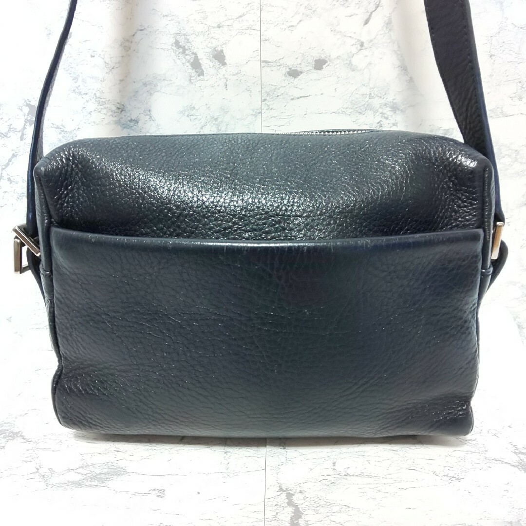 極美品】HIROFU ヴィータL ショルダーバッグ 2way Hロゴ ハンド-