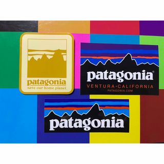 パタゴニア(patagonia)の★補強あり発送★新品未使用　パタゴニア　ステッカー3枚セット(その他)