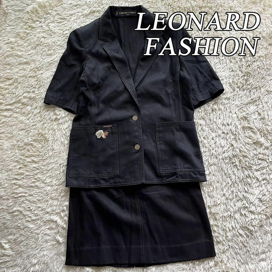 レオナール LEONARD FASHION 90's ヴィンテージ セットアップ - www