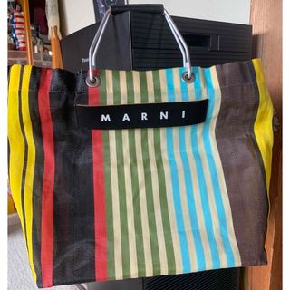 マルニ(Marni)のマルニ フラワーカフェ　カゴバッグ(トートバッグ)