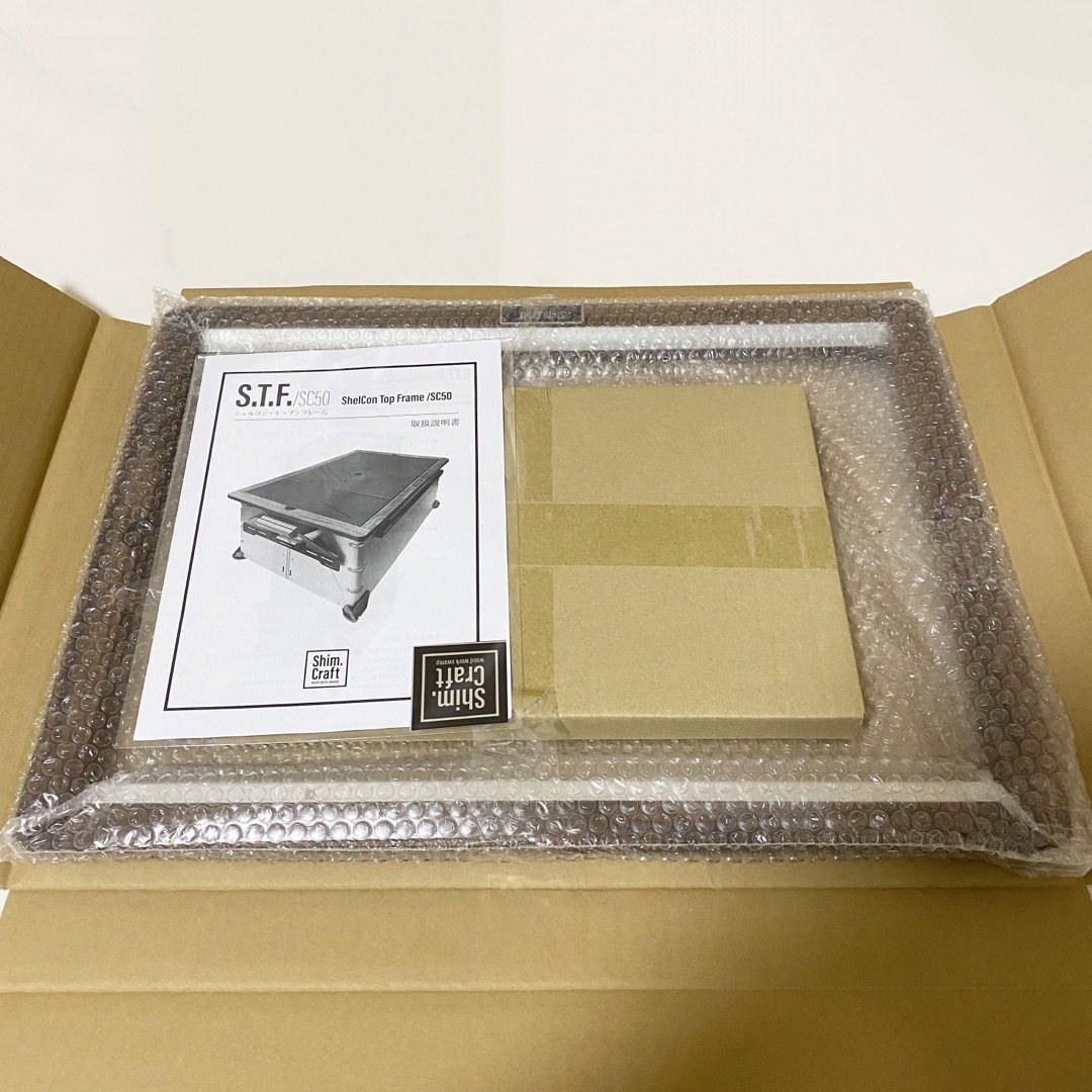 ご注意ください 【shim craft】新品 S.T.F SC50 シェルコン天板 ボード