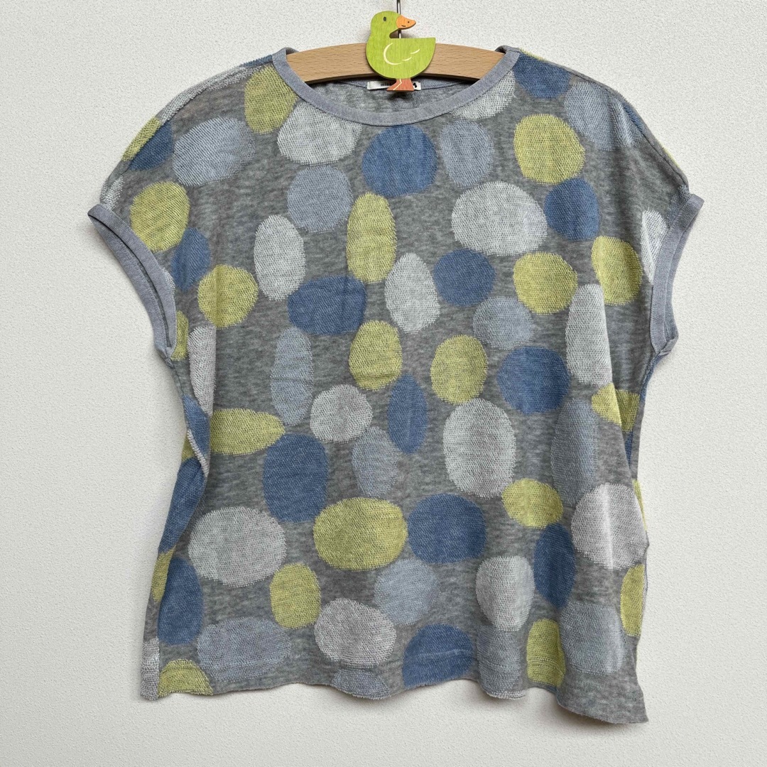 mina perhonen(ミナペルホネン)のminaperhonen 半袖ニット レディースのトップス(Tシャツ(半袖/袖なし))の商品写真