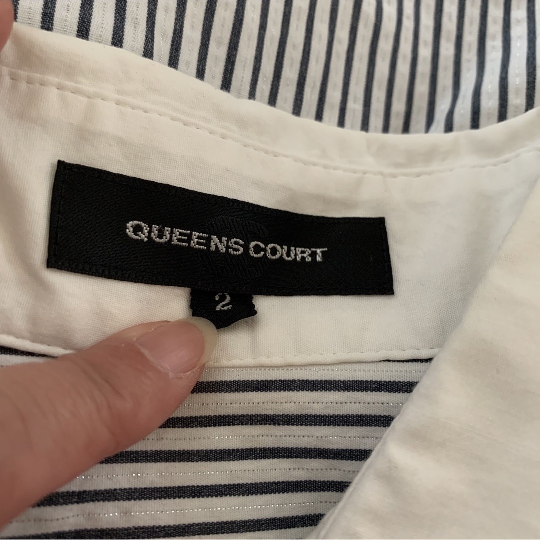 QUEENS COURT(クイーンズコート)のQUEENS COURT ブラウス レディースのトップス(シャツ/ブラウス(半袖/袖なし))の商品写真