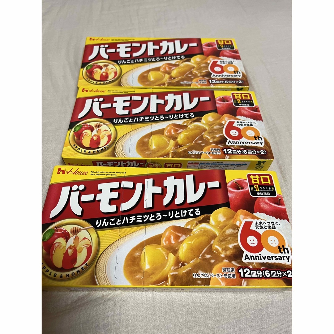 ハウス食品 バーモントカレー 甘口 230g(12皿分)×3箱 通販
