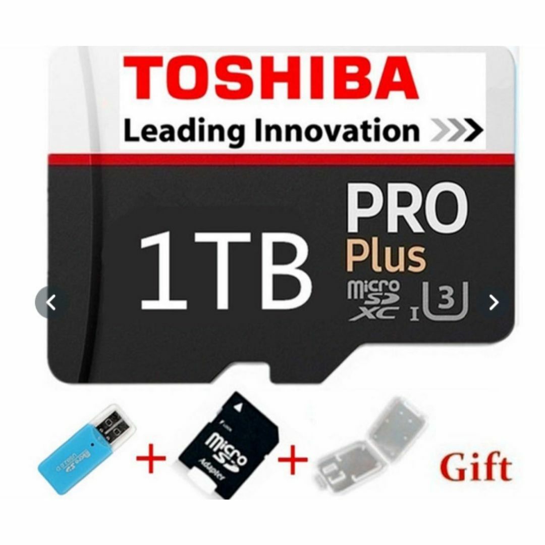 東芝(トウシバ)のマイクロSDカード TOSHIBA 1TB 大容量 スマホ/家電/カメラのスマホ/家電/カメラ その他(その他)の商品写真