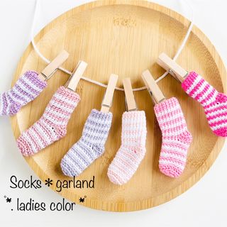 Socks＊garland ˚*. ladies color *˚(ガーランド)