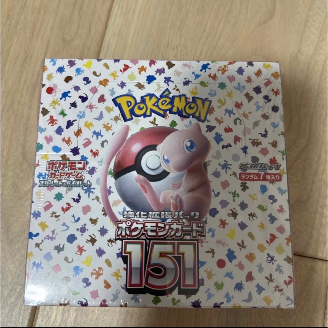 ポケモンカード151 シュリンク付き　1box