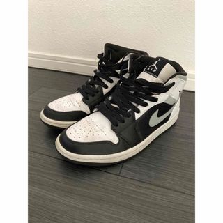 ナイキ(NIKE)のNIKE AIR JORDAN 1 MID "WHITE SHADOW"(スニーカー)