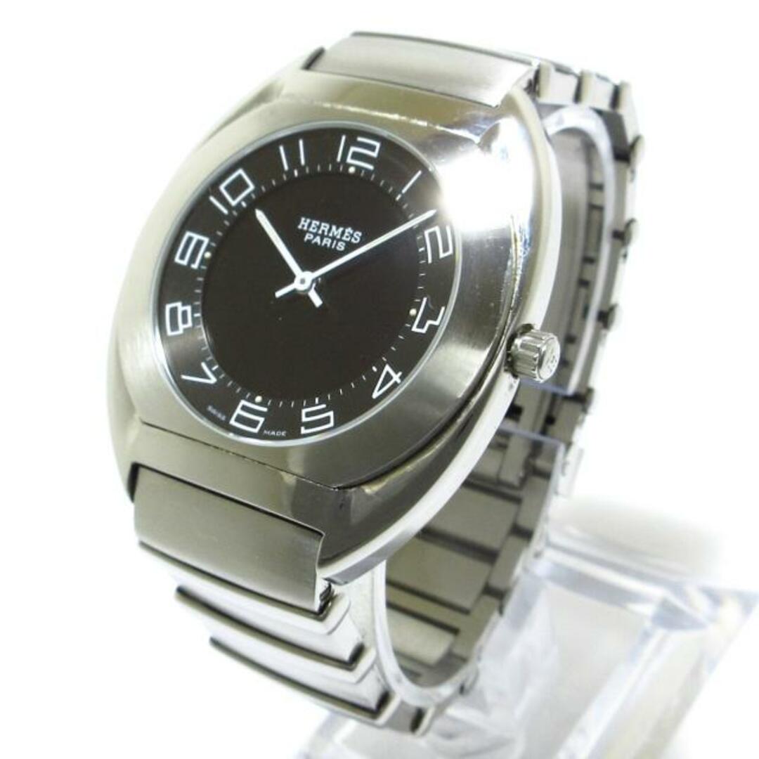 Hermes - エルメス 腕時計 エスパス ES1.710 黒の通販 by ブランディア 
