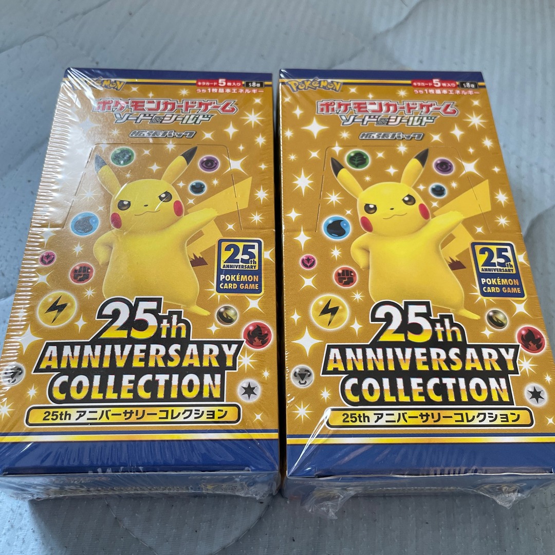 ポケモン25th ANNIVERSARY未開封シュリンク付き