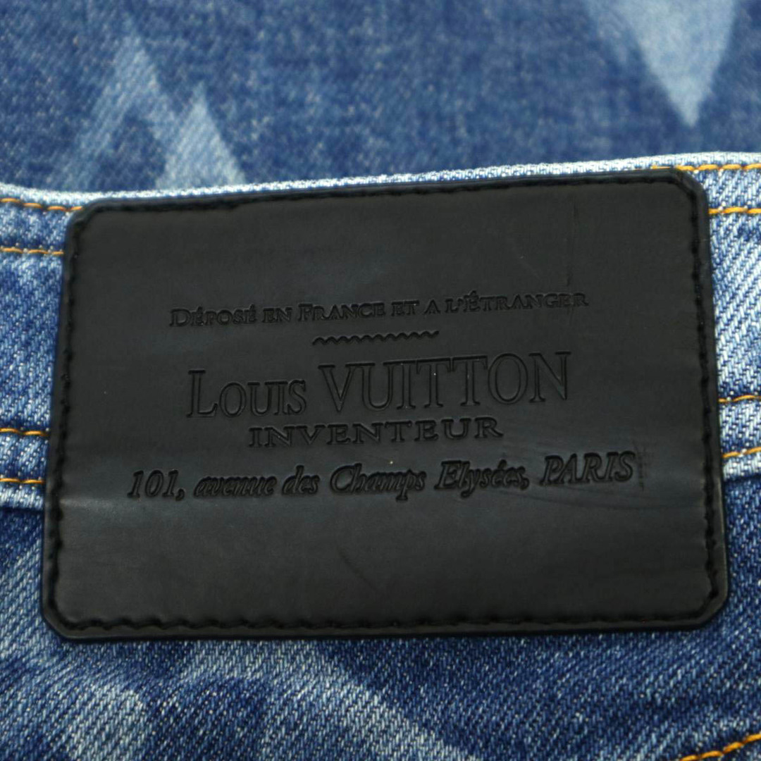 LOUIS VUITTON(ルイヴィトン)のルイヴィトン モノグラム デニム ミニ スカート レディース ブルー LOUIS VUITTON 【中古】 【アパレル・小物】 レディースのスカート(その他)の商品写真