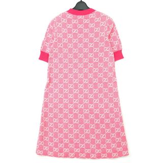 Gucci - グッチ GG ジャカード 半袖 ニット ワンピース 629464