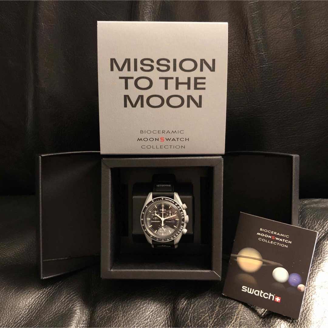 国内正規品 Swatch × OMEGA MISSION TO MOON ムーン