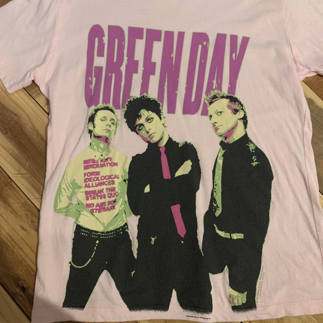 S/S GREEN DAY print Tee