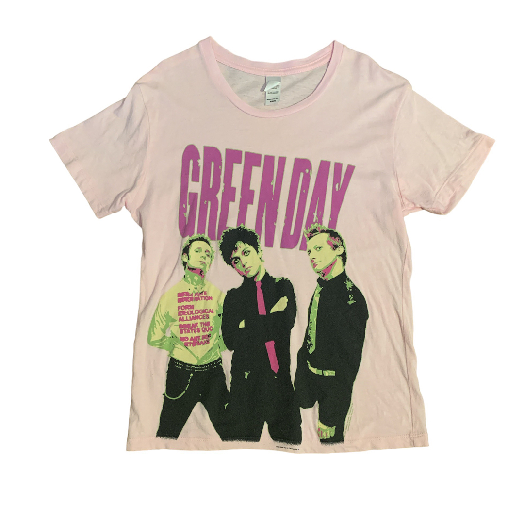 S/S GREEN DAY print Tee