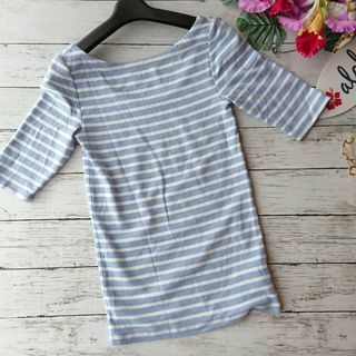 ギャップ(GAP)のGAP☆着回し万能ボーダーティーシャツ(Tシャツ(半袖/袖なし))