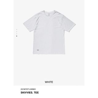 ダブルタップス(W)taps)のW)taps  SKIVVIES. TEE  white  Ｌ(ソックス)