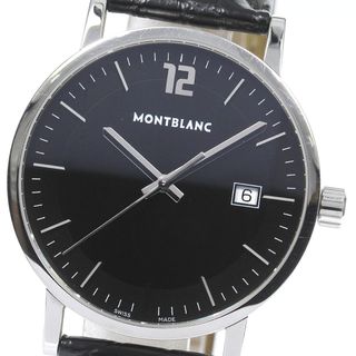 モンブラン(MONTBLANC)の訳あり モンブラン MONTBLANC 7093 サミット デイト クォーツ メンズ _757203【ev15】(腕時計(アナログ))