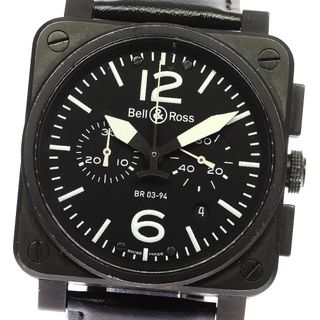 ベルアンドロス(Bell & Ross)のベル＆ロス Bell＆Ross BR03-94 ヘリテージ クロノグラフ デイト 自動巻き メンズ 保証書付き_756072【ev15】(腕時計(アナログ))