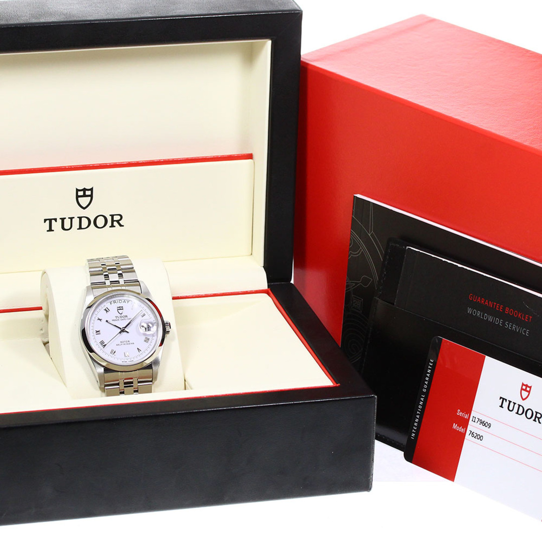 チュードル TUDOR 76200 プリンス デイトデイ 自動巻き メンズ 美品 箱・保証書付き_755747