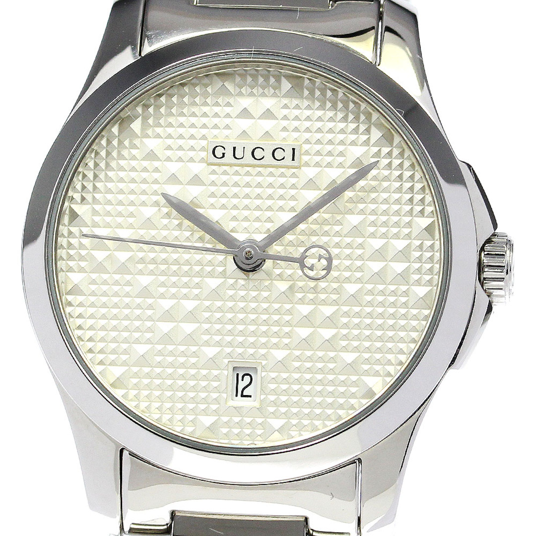 Gucci - グッチ GUCCI 126.5 Gタイムレス デイト クォーツ レディース