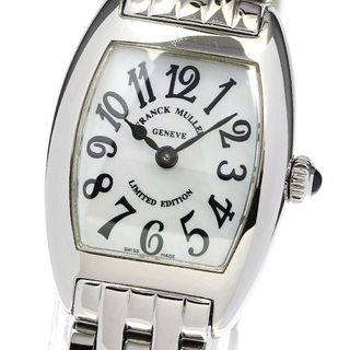 フランクミュラー(FRANCK MULLER)のフランクミュラー FRANCK MULLER 2502QZMOP トノウ カーベックス クォーツ レディース 良品 箱・保証書付き_753097(腕時計)